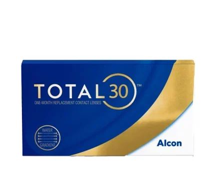 لنز طبی توتال TOTAL30 آلکان فصلی – تصویر جعبه